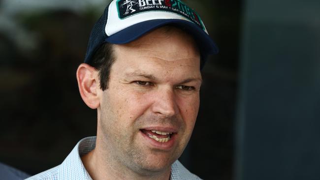 Resources Minister Matt Canavan has thanked former Greens leader Bob Brown for visiting central Queensland. Picture: Brendan Radke