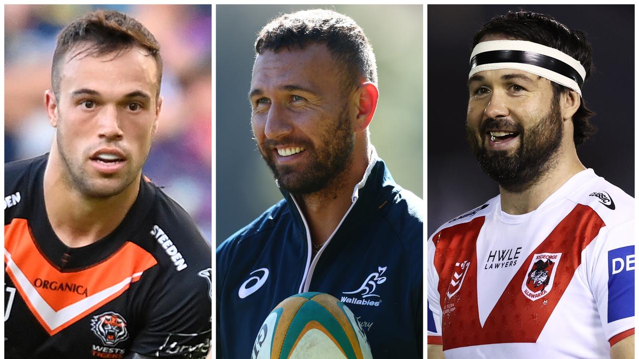 Transfert Whispers, Wests Tigers, Luke Brooks, Aaron Woods Tigers de retour, Quade Cooper dans la LNR, Wallabies, Tim Sheens