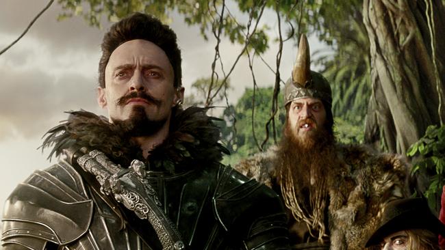 PAN the movie featuring Hugh Jackman, Levi Miller.