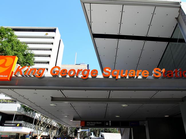 General Brisbane City Streetscape images - King George Square Bus and Carparking station in the Brisbane CBD, Brisbane CBD Brisbane Monday 10th May 2021 Picture David Clark