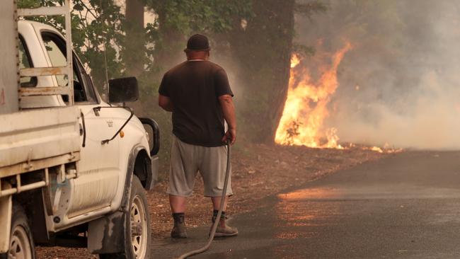 Statewide bushfires were one of 10 crisis declared a major emergency over the past 10 years. Picture: Kelly Barnes