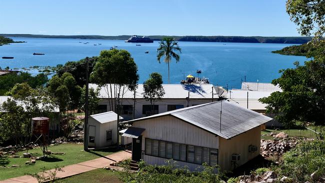 The Paspaley camp at Kuri Bay in the Kimberley. Picture: Kendall Hill