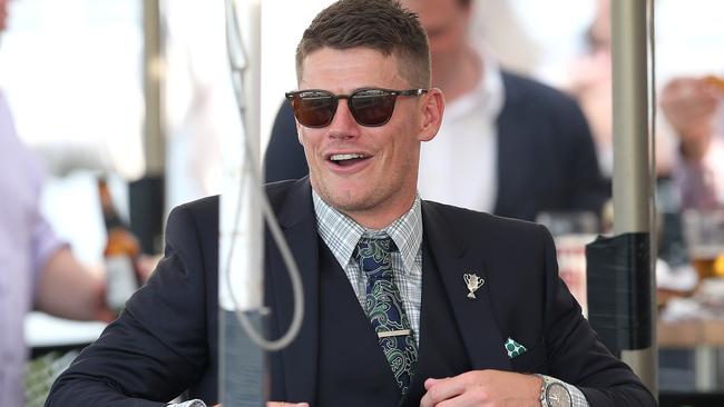 Zorko at a Melbourne Cup Day function at Doomben Racecourse. Picture: AAP