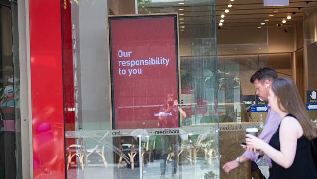 Medibank’s cyber breach has dented its ESG rating this year. Picture: Christian Gilles