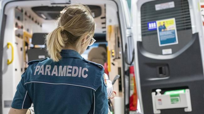 The pressure on the ambulance service soared in last financial year, according to a new report from the Queensland Audit Office. Picture: Mary-Ann Shapcott