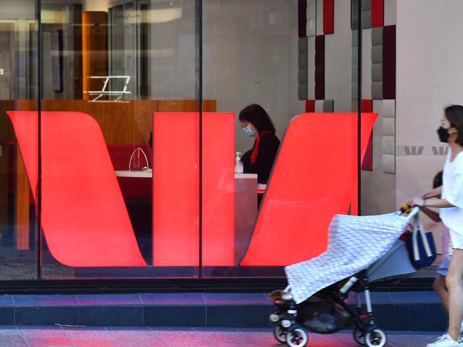 , BRISBANE, AUSTRALIA - NewsWire Photos September 23, 2021: WestPac bank in Brisbane., Australia's biggest bank has warned proactive steps must be taken now to avoid a New Zealand style government intervention to cool soaring house prices, Picture: NCA NewsWire / John Gass