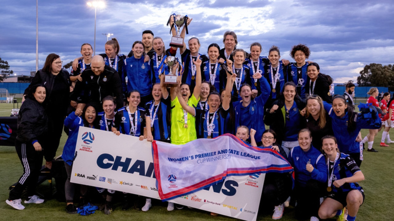 Football Sa Women S Cup Finals Salisbury Inter Wins Two Titles In One Day The Advertiser