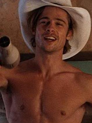 Icon ... Brad Pitt was 28 when he landed his big break in Thelma and Louise.  Picture:  Supplied