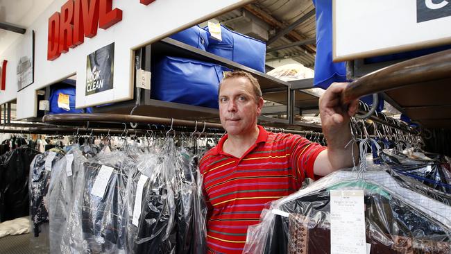 Andrew Murphy said Option A would be catastrophic for his business. Picture: David Caird