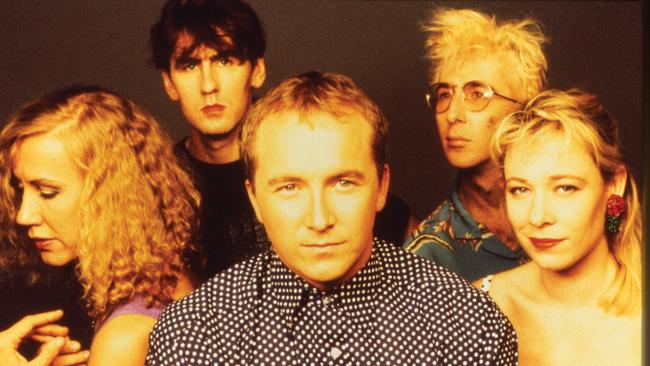 The Go-Betweens, circa the release of their album ‘Tallulah’ in 1987.