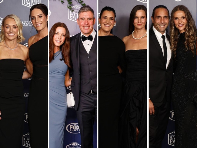 hall of fame attendees on Tuesday night