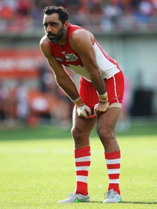 In a brilliant career, Goodes has had his ups and downs. Picture. Phil Hillyard