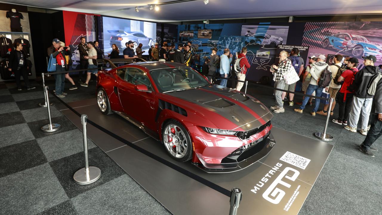 The Mustang GTD was on show at Le Mans. Photo: Supplied