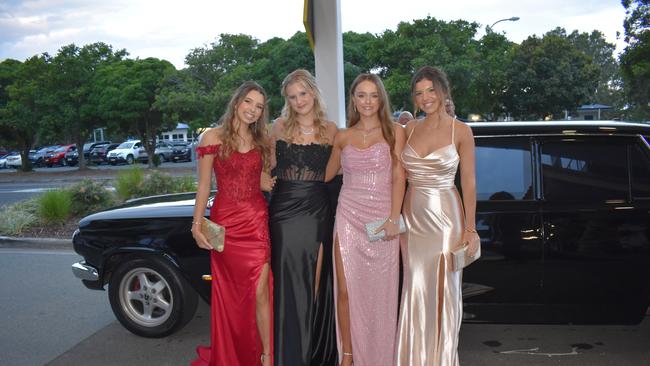 Students at the 2024 Nambour Christian College formal.