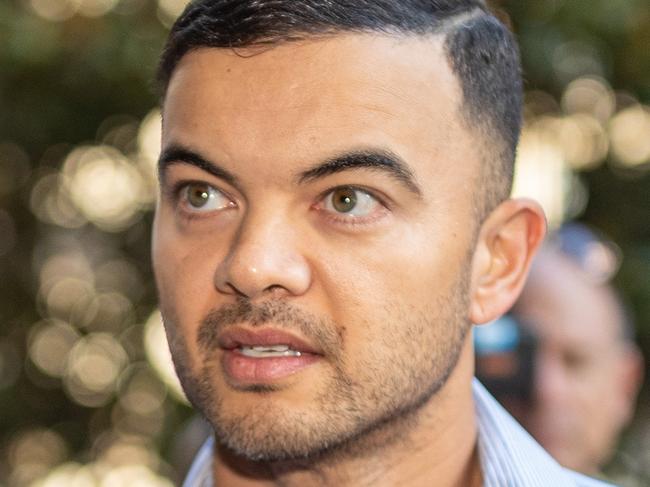 SYDNEY, AUSTRALIA - NewsWire Photos May 05, 2022: Guy Sebastian arrives at the Downing Centre in Sydney.Picture: NCA NewsWire / Christian Gilles