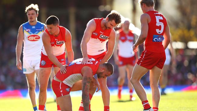 Sydney suffered a shock loss on Saturday. Picture: Getty Images