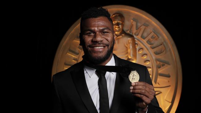 Maika Sivo won the Ken Irvine medal — and could have had an even bigger night at the Dally M Awards. Picture: Getty Images