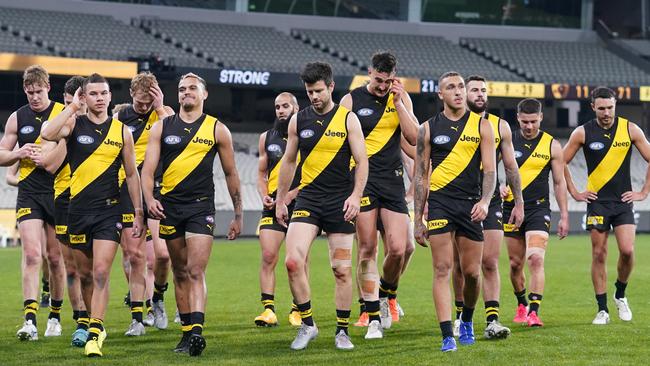 The Tigers have some issues to consider. Picture: AAP Images