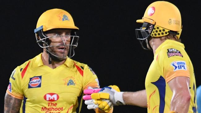 Shane Watson and Faf du Plessis were the heroes for the Super Kings.