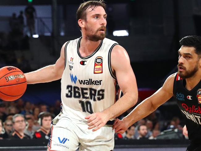 Adelaide 36ers captain Mitch McCarron will feature strongly when the 36ers host the South East Melbourne Phoenix on Christmas Eve. Photo: Kelly Defina/Getty Images.