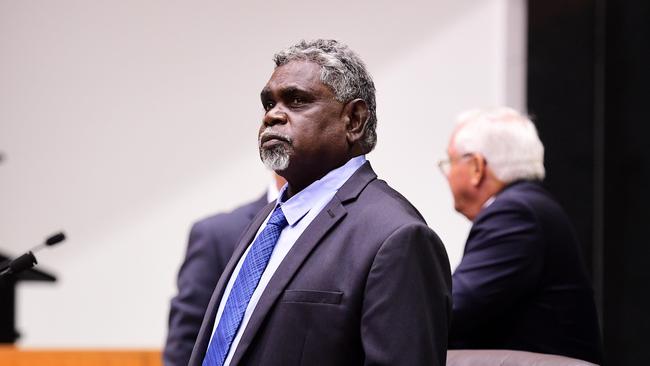 Independent Mulka MLA Yingiya Guyula has urged the government to place as much urgency on custody alternatives as it has on bail reform. Picture: Justin Kennedy