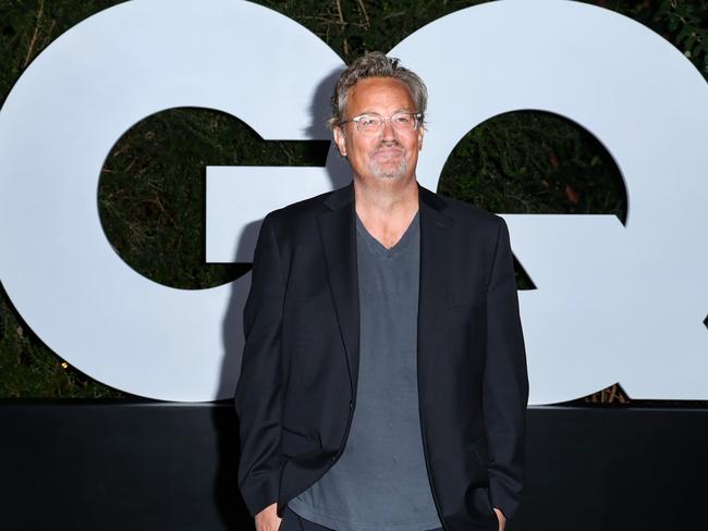 Matthew Perry attends the GQ Men of the Year Party last November in West Hollywood, California. Picture: Phillip Faraone/Getty Images for GQ