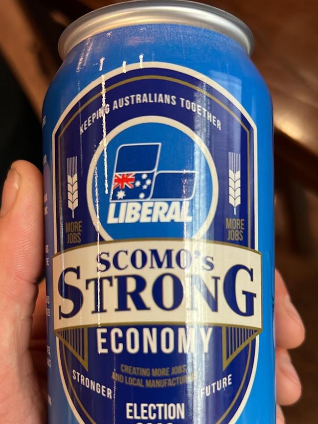 The ScoMo’s Strong Economy can presented to Mr Morrison in Gilmore. Picture: Jason Edwards