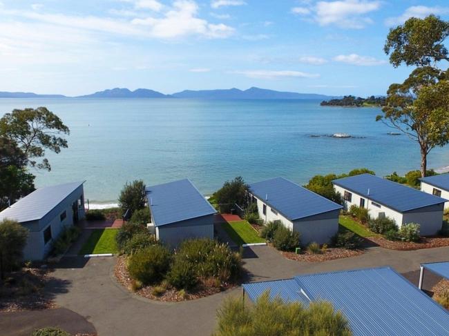 Swansea Beach Chalets. Swansea, Tasmania. FOR TASWEEKEND. Picture: Supplied