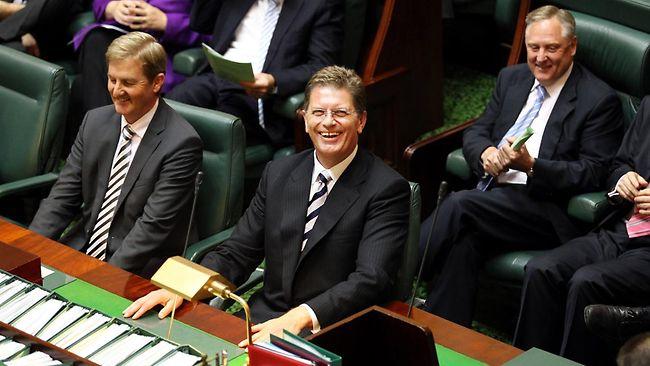 Premier Ted Ballieu presides over the opening of the 57th parliament of Victoria. Picture: Aaron Francis