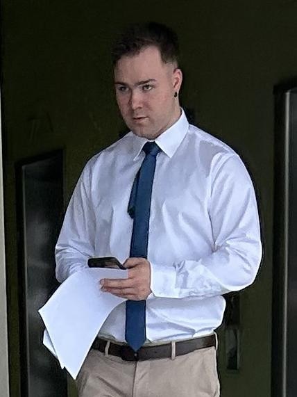 William Gilbert Johnson, break dancer leaves court over drug charges. Picture: File
