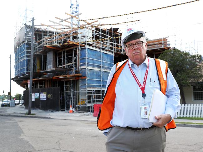 NSW Building Commissioner David Chandler. Picture: Tim Hunter.