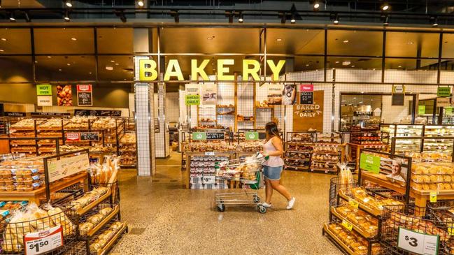 A custom-designed bakery section that is said to be the biggest in the country.