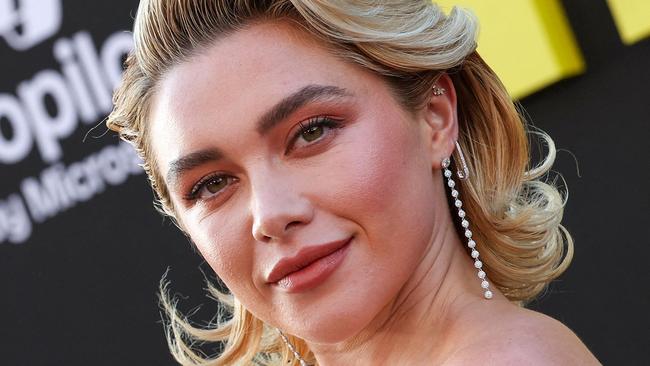 British actress Florence Pugh attends the world premiere of Marvel Studios' 