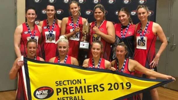 Diamond Creek's senior netball team claimed a 10th consecutive Section 1 premiership last year. Picture: Supplied