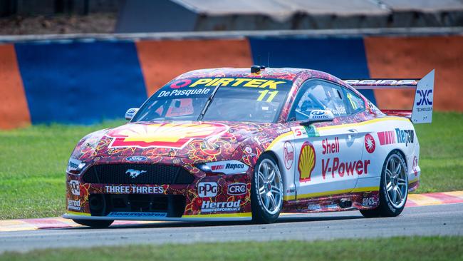 Anton DePasquale clocks up his fastest qualifying lap at the Hidden Valley Raceway. Picture: Che Chorley