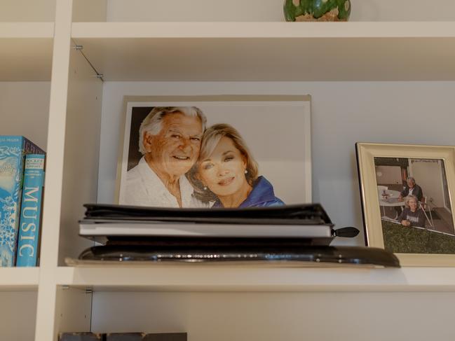 Memories of her time with former Prime Minister Bob Hawke are scattered across Ms d'Alpuget’s Sydney home. Picture: Nikki Short