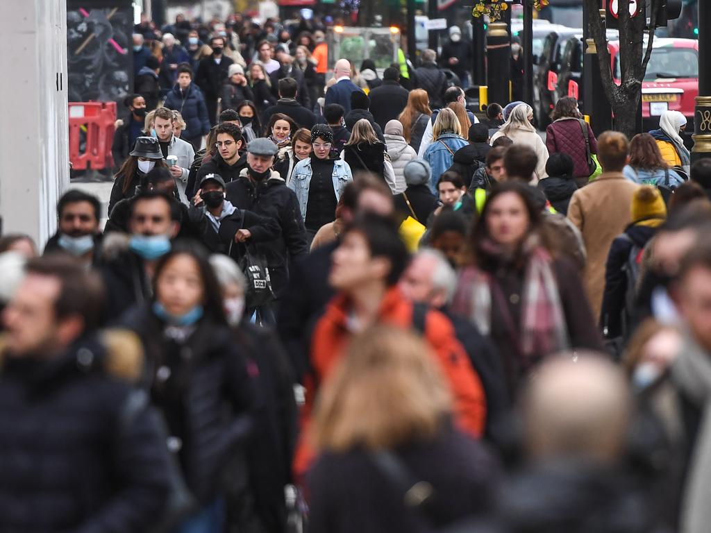 Officials said the photos of crowded streets were ‘frustrating’. Picture: Peter Summers/Getty Images