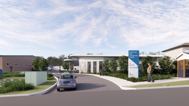 Artist impression of the health facility.