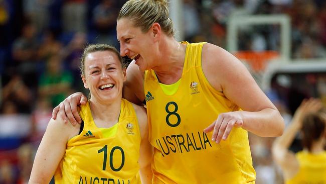 Bendigo’s Kristi Harrower with Suzy Batkovic is one of Australia’s greatest female basketballers. Photo by Jamie Squire/Getty Images