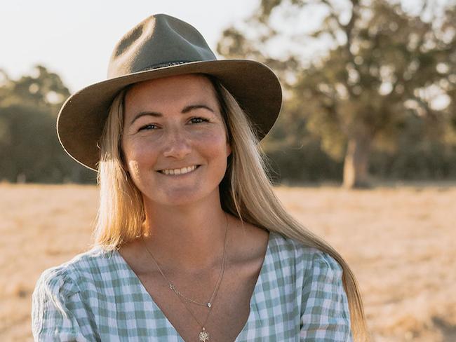 Western Australia's Sarah Stanaitis, a beef and dairy farmer, ex-military, and mother. PICTURE: Supplied.