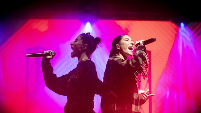 The Veronicas will no longer perform at Parramatta on Australia Day.