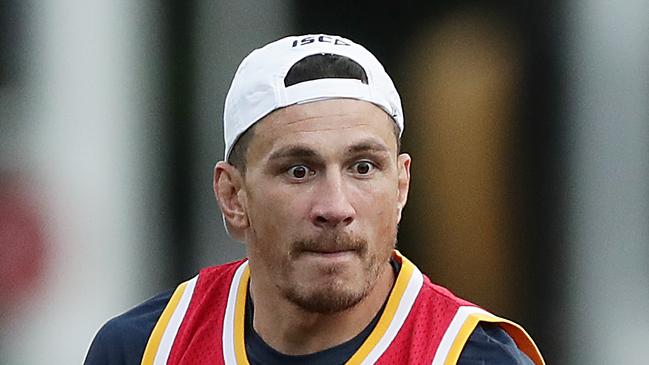 Sonny Bill Williams was a no show at Roosters training on Monday. Picture: Getty Images.