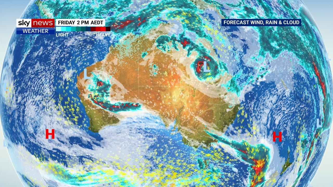 Australia Day Weather Brisbane Sydney Perth To Be Hot Cool In Melbourne Cyclone Kirrily 7986