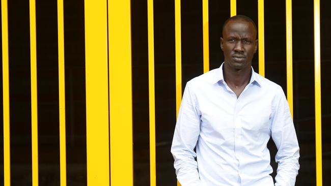 Deng Adut is a former child soldier in Sudan who went on to study at Western Sydney University and become a lawyer