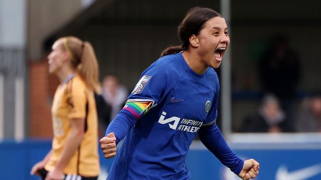 In action with Chelsea FC. Picture: Tom Dulat/Getty Images