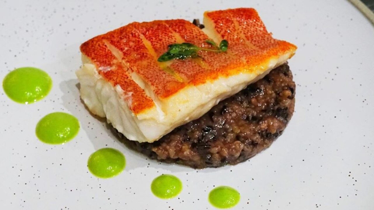 One of the dishes available at Matte Black Violet
