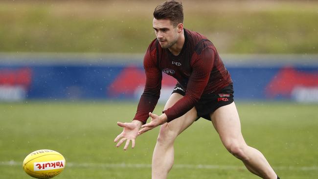 Will Snelling Bombers training session this season. Picture: Daniel Pockett/AAP