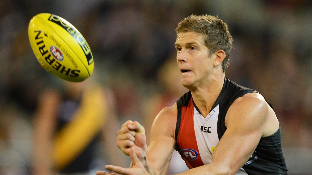 Nick Dal Santo nearly missed a game against Richmond.