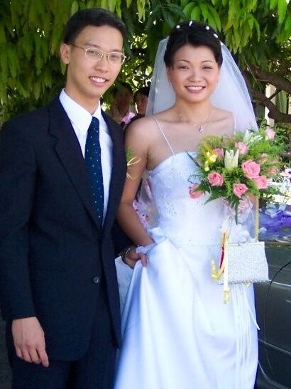 Dr Yen-Yung Yap and Mei-Khing Loo on their wedding day in 2003.