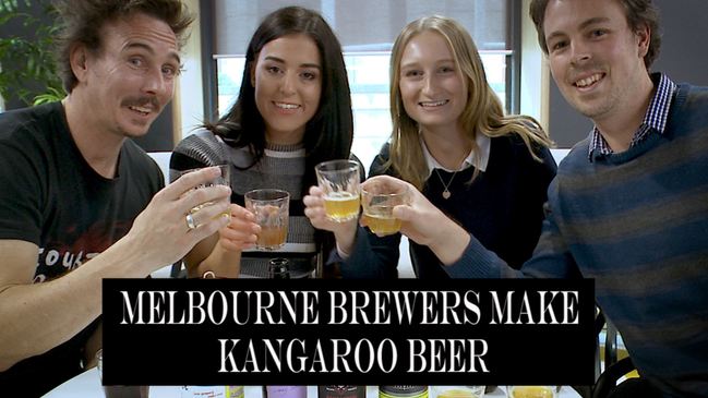 Melbourne brewers make kangaroo beer